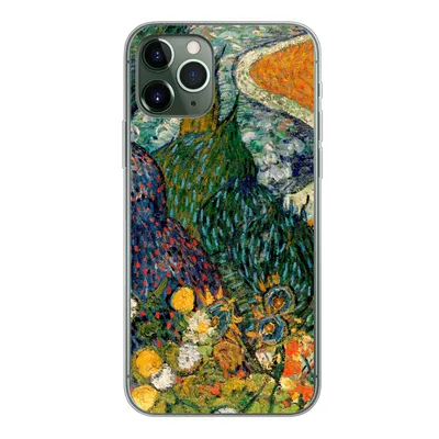 Produktbild von MuchoWow® Handyhülle Schutzhülle Hülle für iPhone 11 Pro Erinnerungen an den Garten von Etten - Vincent van Gogh Silikon Softcase Handy Hülle - Handy
