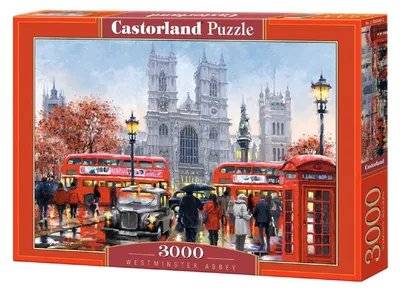Obrázok produktu pre Castorland Westminster Abbey 3000 pcs, 3000 kusov, Mesto, 9 rok / roky