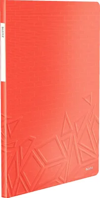 Obrázok produktu pre LEITZ A4 Urban Chic červený Urban Chic zakladač na voľné listy. S 20 priehľadnými listami