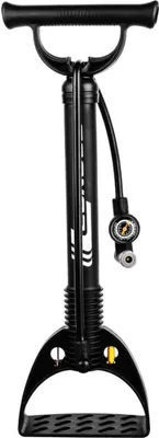 Produktbild von Standpumpe ONE Silber 510 mm mit Manometer 120 PSI / 8,30 BAR AV/DV/FV