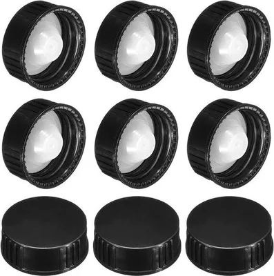 Image de Bouchons d'étanchéité pour bière - 28 mm - 72 pièces - Noir - étanchéité optimale