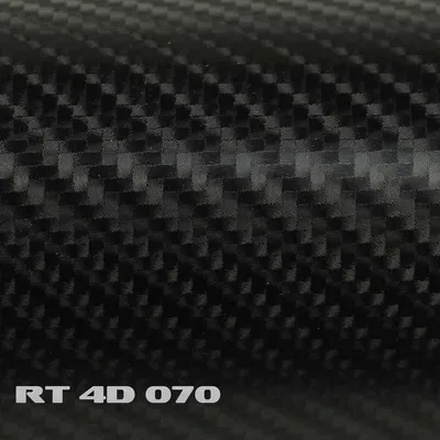 Produktbild von (6,57€/m²) Rapid Teck® 4D Carbon Folie Glanz Schwarz Autofolie 152 cm Breite Laufmeterware selbstklebende Folie mit Luftkanälen Auto Folie Carbonfolie Hologramm