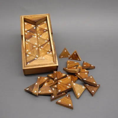 Produktbild von TRIDOMINO - tolles Domino mit Zahlen