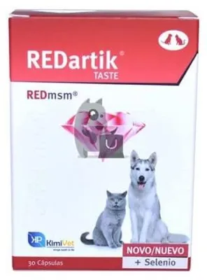 Redartik 30 Kapseln – Antioxidantien für Hunde & Katzen