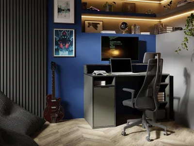 Immagine prodotto di Scrivania per computer CURUMANI - grafite