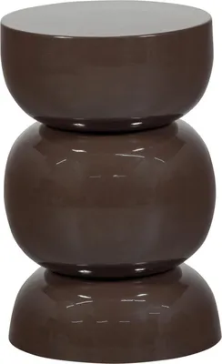 Produktbild von breno beistelltisch metall dunkelbraun