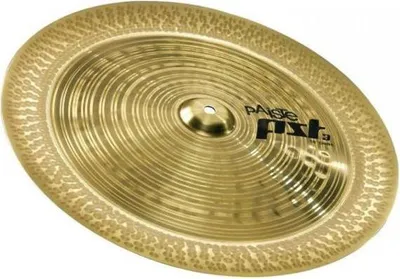 Produktbild von Paiste PST3 China Becken 18 mit Schlagzeugstöcken