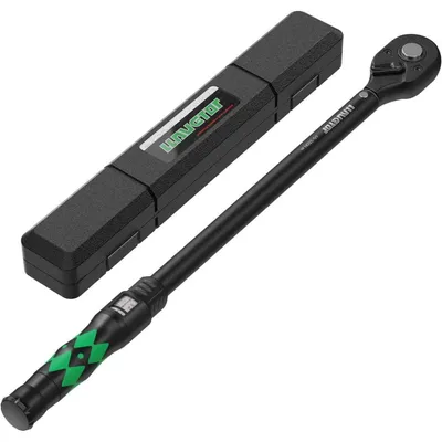 Image de Clé dynamométrique pour automobile, plage de couple 60-330 Nm, embout 1/2 pouce, 72 dents, cliquet réversible, précision ±3%