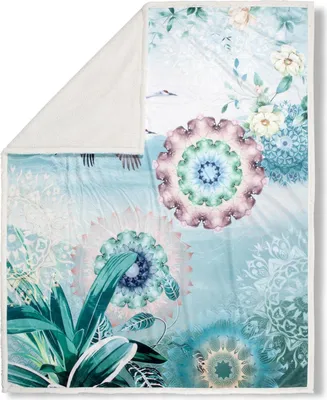 Produktbild von Plaid HIP 130x160 cm - mandalas and birds