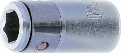 Bit-Adapter mit Haltekugel, 6,3 mm (1/4") Vierkant auf 6,3 mm Sechskant