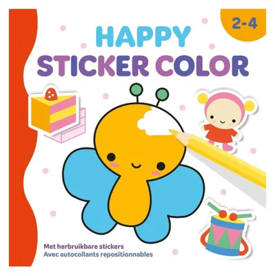 Obrázek produktu pro Happy Sticker Color - 2-4 jaar