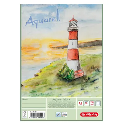Produktbild von Herlitz 495457, Mehrfarbig, A4, 20 Blätter, 150 g/m², Universal