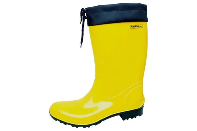 Produktbild von Bockstiegel Damen Gummistiefel Regenstiefel Sara, Farbe:Gelb, Schuhgröße:EUR 42, Artikel:-3089 gelb / dunkelblau