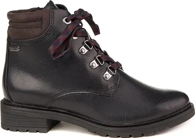 Produktbild von Marineblaue, mit Ameisenfell gefütterte Stiefel von Marco Tozzi