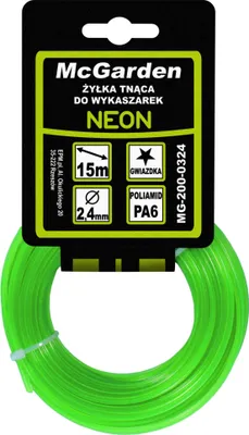 Produktbild von Neon Star Bürstentrimmerfaden 2,4 Mm 15 M - Mg-200-0324
