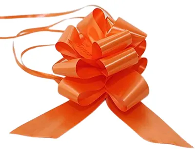 50 selbstauslösende Konfetti-Kanonen, Orange, 19 cm