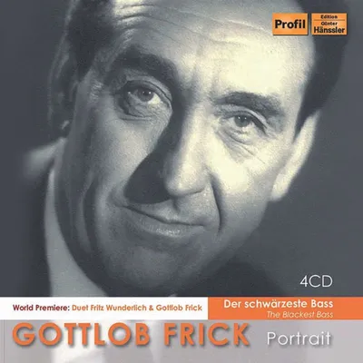 Image de Various : Gottlob Frick - Der schwärzeste Bass - kdg mediatech - (CD / G)