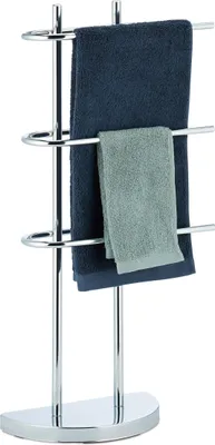 Produktbild von relaxdays Handtuchständer silber