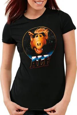 Produktbild von style3 ALF Damen T-Shirt tv melmac sitcom