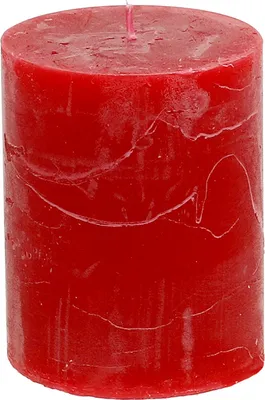 Produktbild von Edle durchgefärbte Stumpenkerzen für Adventsgesteck und Weihnachtsdeko, 4 Stück