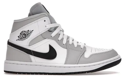 Image de Jordan 1 Mid Light Smoke Grey (pour femmes) - Taille EU 35,5