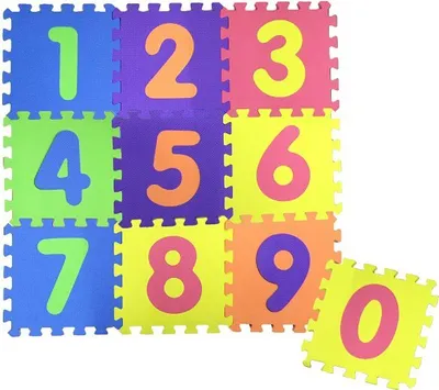 Obrázek produktu pro COSING Pěnová podložka puzzle - Čísla 10ks