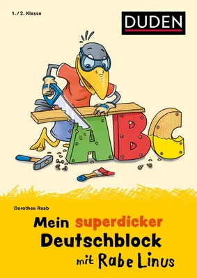 Produktbild von Mein superdicker Deutschblock mit Rabe Linus