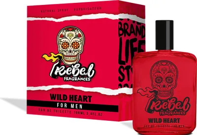 Produktbild von Rebel Wild Heart Man Eau De Toilette 100ml