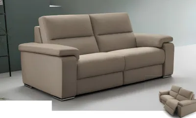 Produktbild von Sofa 3 Sitzer Sofas Sitz Couch Polster Sofa Modern Couchen Dreisitzer Textil Neu