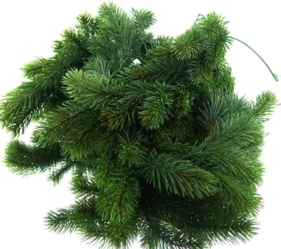 Produktbild von GASPER Weihnachts-Tannengirlande Grün 180 cm - Kunstpflanzen