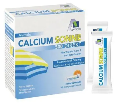 Obrázek produktu pro Calcium Sun 500 Direct Portion Sticks 30 ks