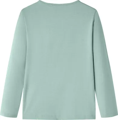 Produktbild von vidaXL Kinder-Langarmshirt Minzgrün 116