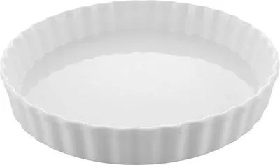 Image de Moule à tarte rond en céramique de 26 cm pour tartelettes et quiches