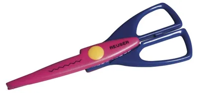 Productafbeelding van Rayher 8945800 Motiefschaar, zigzag, 16,5 cm, karton, 1 stuk