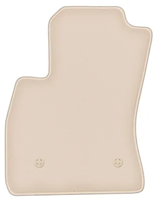Produktbild von DURBAN Beige Velours-Fahrerfußmatte für Opel Combo D (2011-2018)