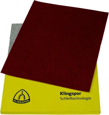 Produktbild von KLINGSPOR 50 St. Schleifblätter auf Leinen für Metall und Holz K40-K240