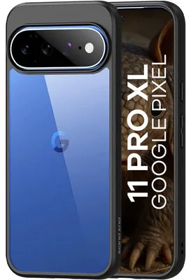 Produktbild von Handyhülle für Google Pixel 11 Pro XL, Dux Ducis Aimo, Transparent mit Schwarzen Rahmen