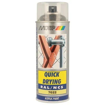 Produktbild von Motip Lackspray RAL 7022 umbragrau