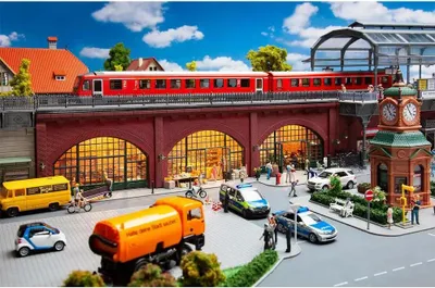 Produktbild von FALLER 120571, HO (1:87), Burgund, Grün