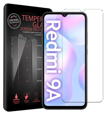 Image de 2x film de protection pour Xiaomi Redmi 9A film pour téléphone portable protection en verre blindé film de protection d'écran