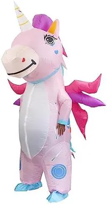 Produktbild von Einhorn Kostüm Aufblasbar Einhorn Kostüm Erwachsene Aufblasbares Kostüm Herren Damen