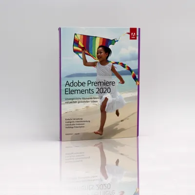 Zdjęcie produktu dla Adobe Photoshop Elements Premiere Elements 2020, Edytor graficzny, Niemiecki, Windows 10 Pro x64, Windows 8.1 x64, Mac OS X 10.12 Sierra, 4096 MB, 1280 x 800 px