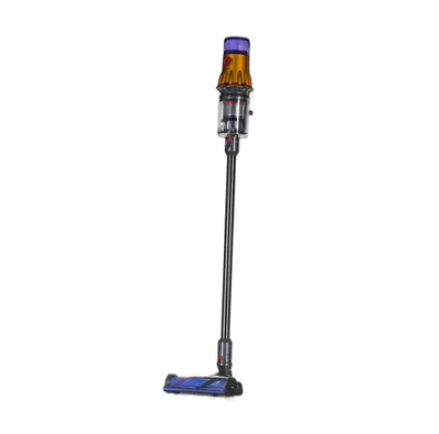 Produktbild von Dyson V12 Detect Slim Absolute, Stabstaubsauger, Beutellos, Schwarz, Violett, Bronze, Gelb, 0,35 l, Trocken, Zyklonal