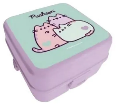 Obrázek produktu pro Snídaňová taška čtvercová Pusheen fialová Majewski