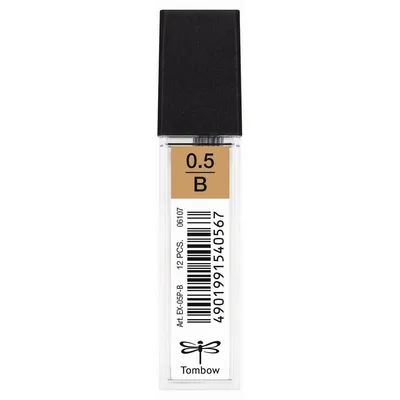Obrázok produktu pre Tombow EX-05P-BMine für Druckbleistift Strichstärke 0,5 mm Härtegrad B