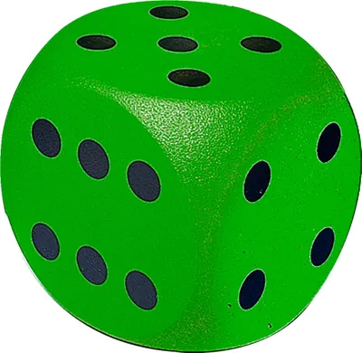 Produktbild von Volley Schaumstoffwürfel, Grün, 16 cm