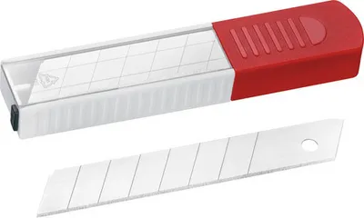 Produktbild von RAUTNER Abbrech-Ersatzklingen 18 mm 10er Pack