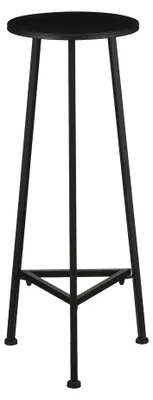 Obrázek produktu pro Slídové dekorace Adine - stolek na rostliny - V80 x Ø30 cm - kov - černá
