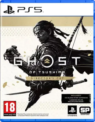 Zdjęcie produktu dla Sony Ghost of Tsushima Director's Cut (PS5), PlayStation 5, Tryb multiplayer, od 17 lat, Nośnik fizyczny