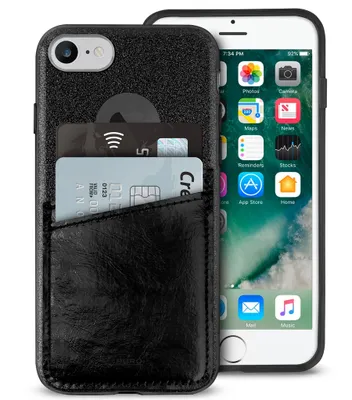 Obrázok produktu pre PURO IPC747CSHINEPBLK, Ochranný obal, Apple, 6/6s/7/8, 11,9 cm (4.7"), Čierna